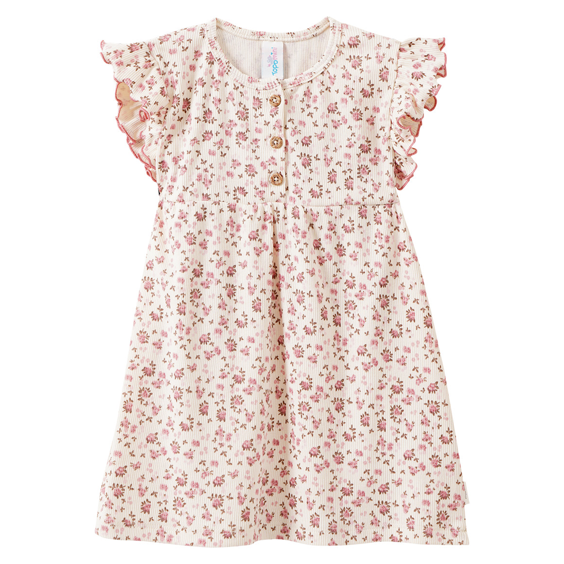 Baby Kleid mit Rippstruktur