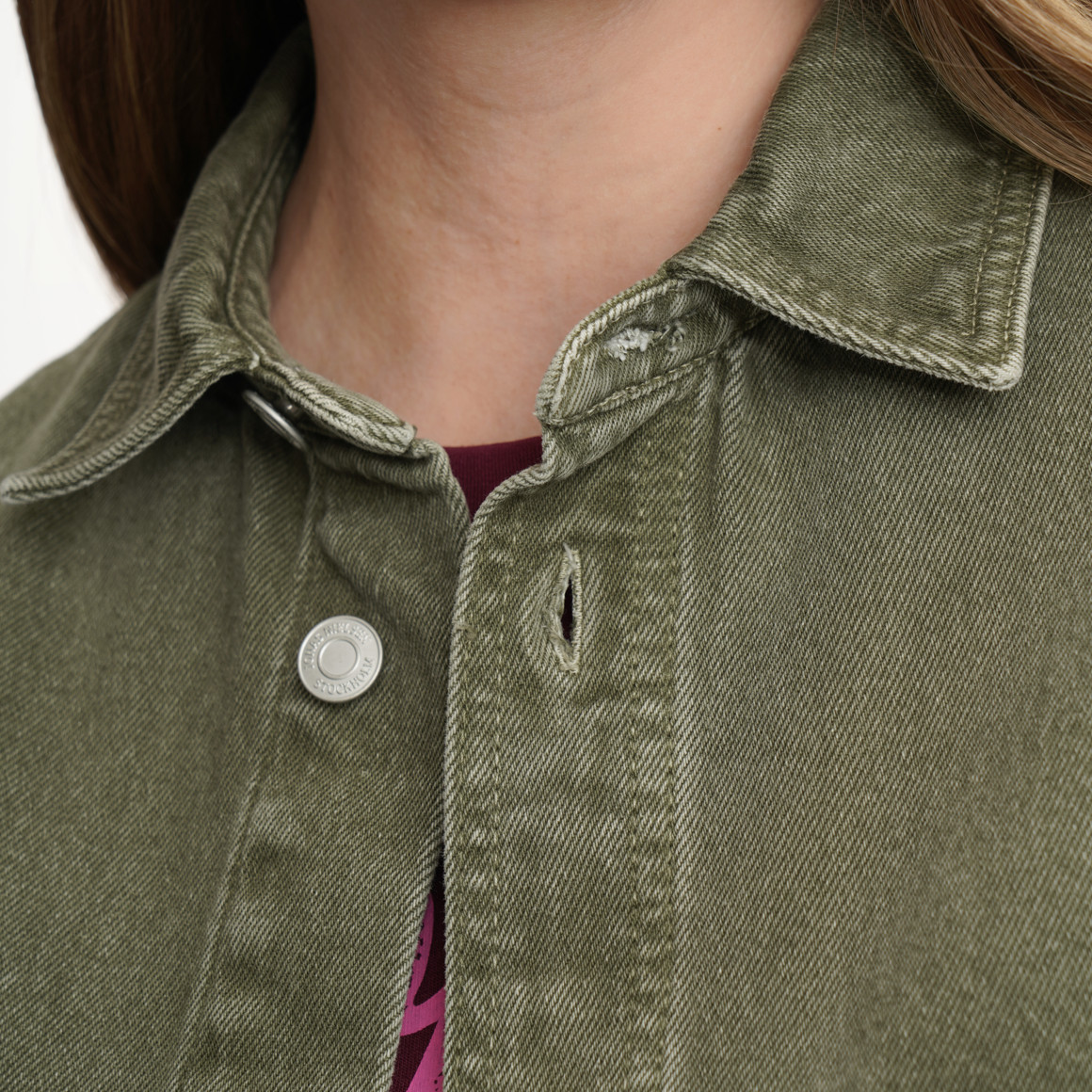 Damen Jeansjacke im Oversized-Look