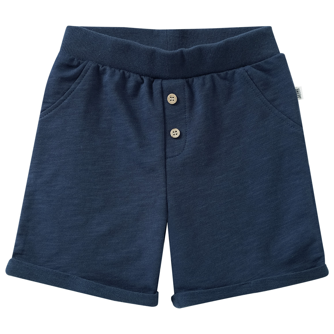 Babyjoggingshort met vlamgaren