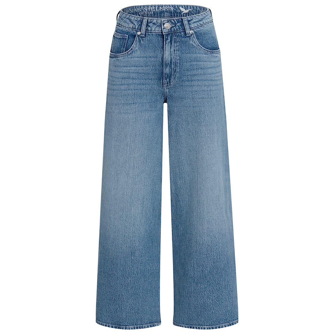 Damen Wide-Leg-Jeans im 5-Pocket-Style