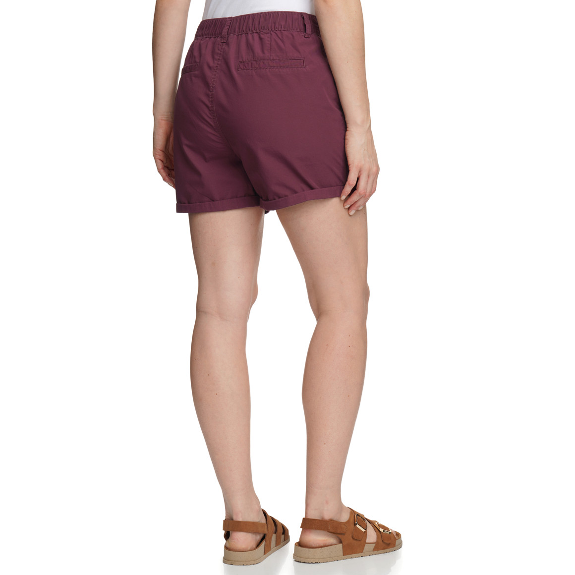 Damen Chinoshorts aus Baumwolle