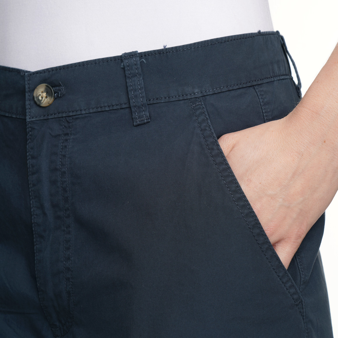 Damen Chinoshorts aus Baumwolle