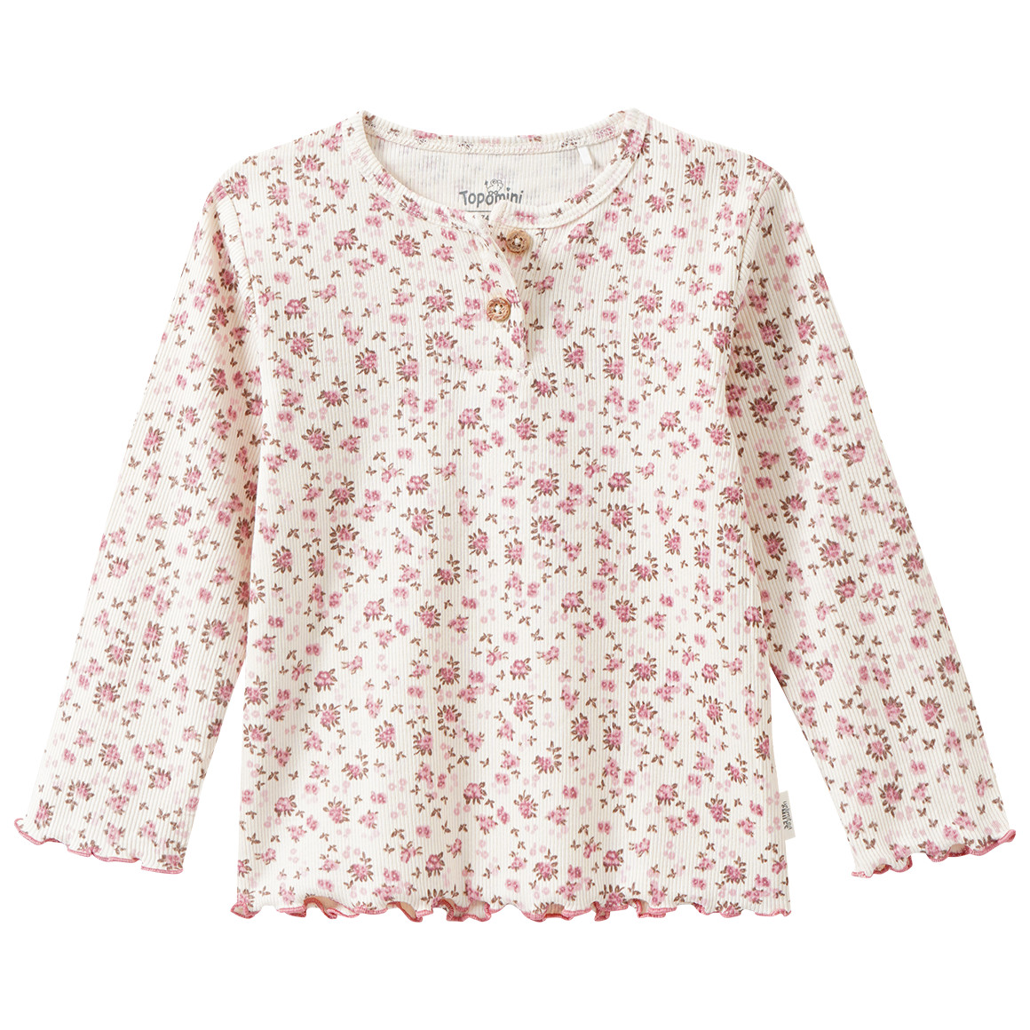 Baby shirt met lange mouwen
