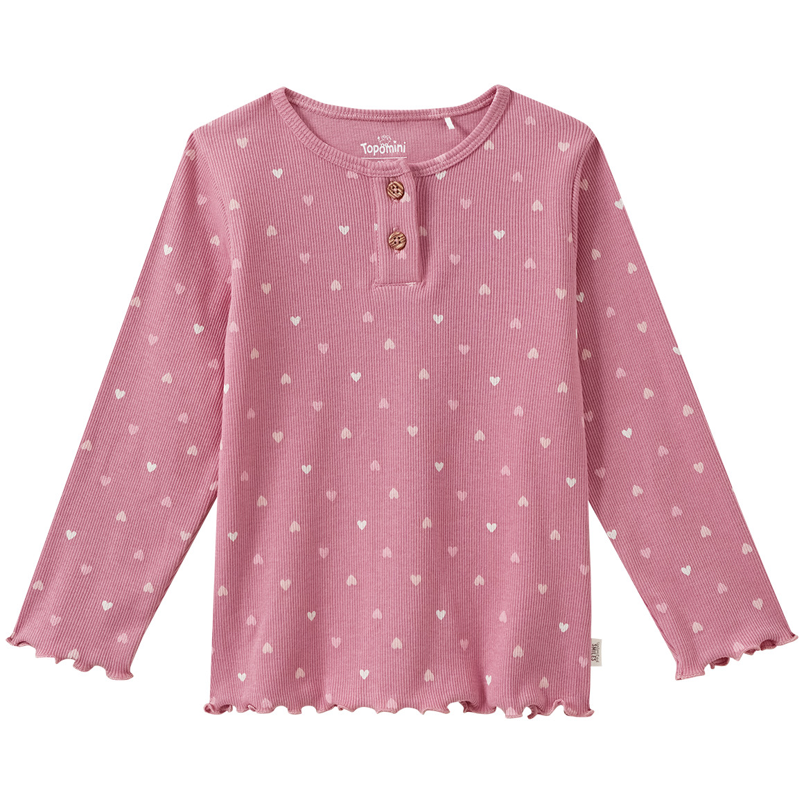 Baby shirt met lange mouwen