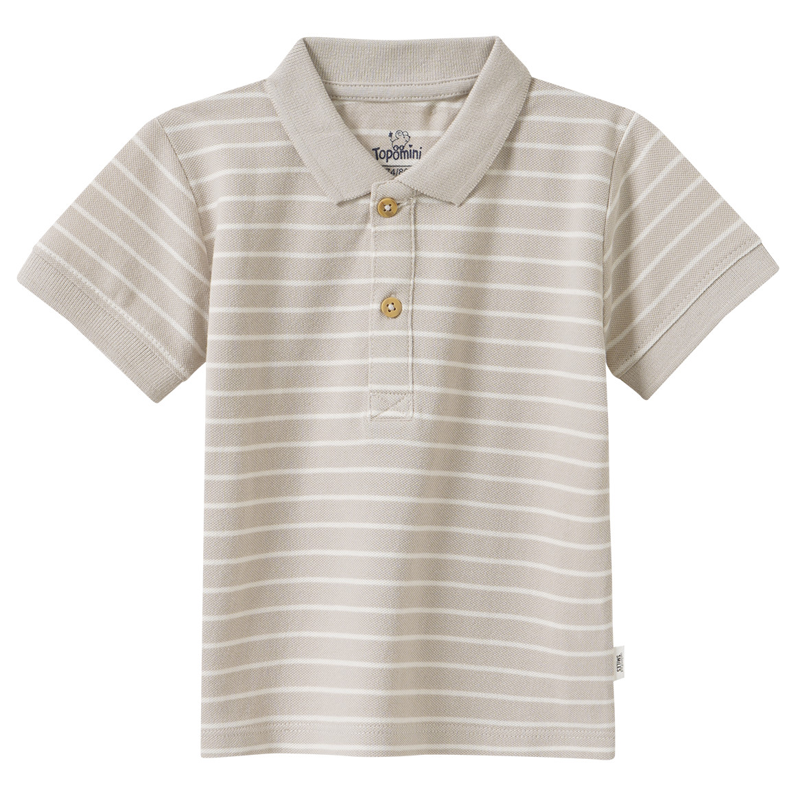 Baby Poloshirt aus Bio-Baumwolle