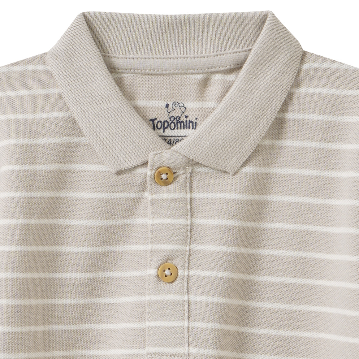 Baby Poloshirt aus Bio-Baumwolle