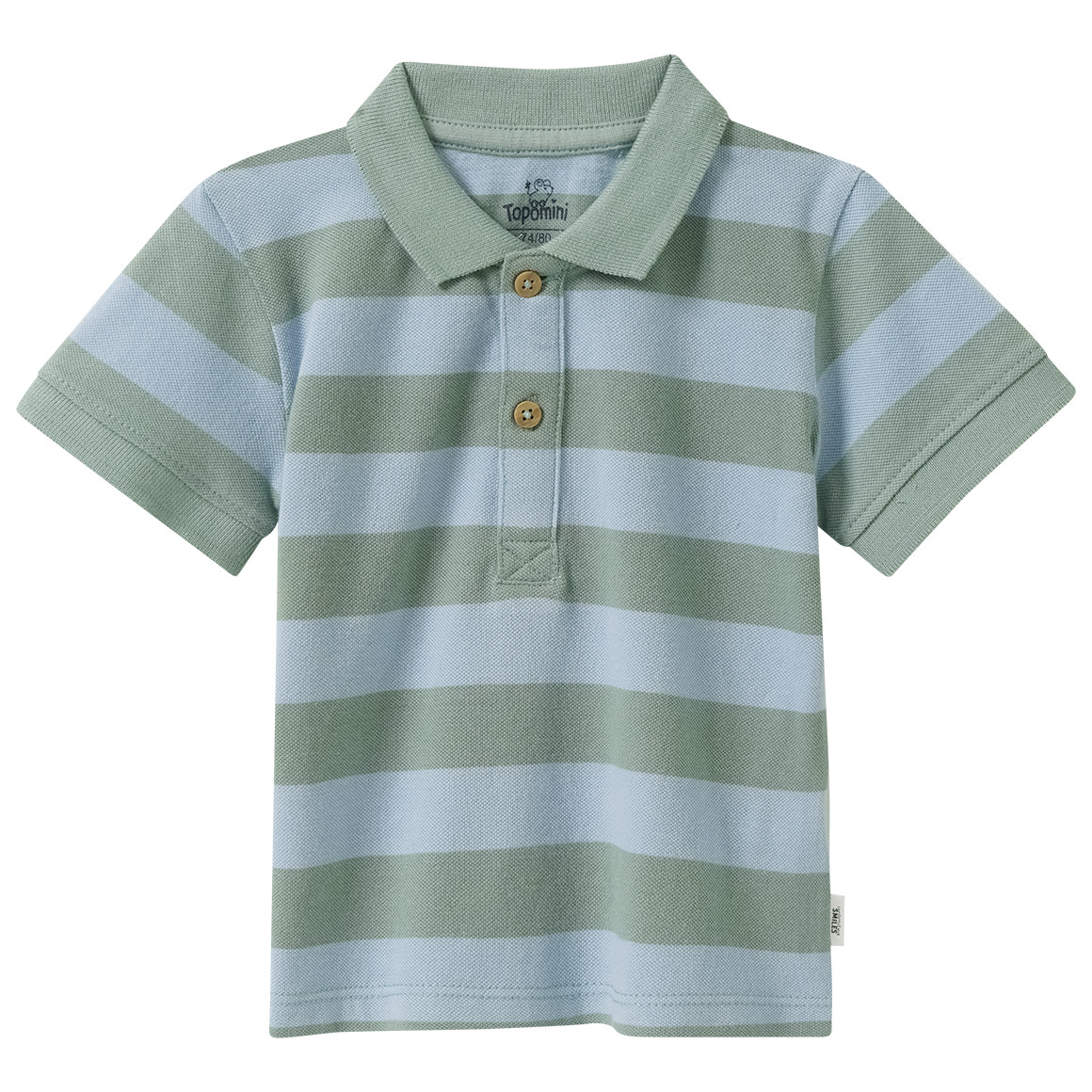 Baby Poloshirt aus Bio-Baumwolle