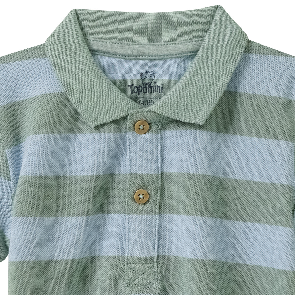 Baby Poloshirt aus Bio-Baumwolle