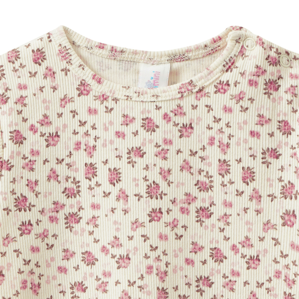 Baby T-Shirt mit Rippstruktur