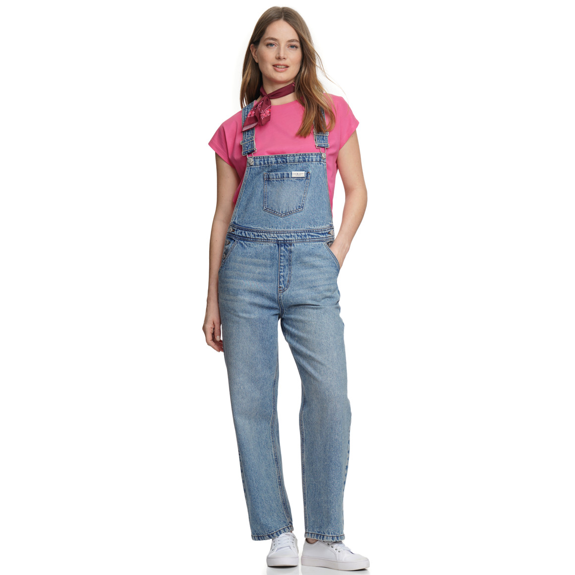 Damen T-Shirt mit überschnittenen Ärmeln