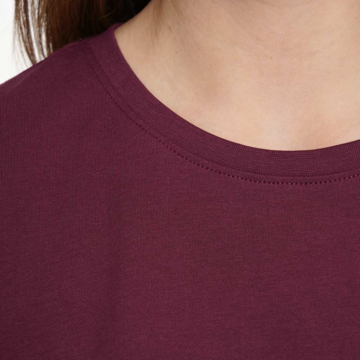 Damen T-Shirt mit überschnittenen Ärmeln