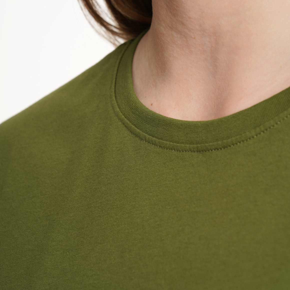 Damen T-Shirt mit überschnittenen Ärmeln