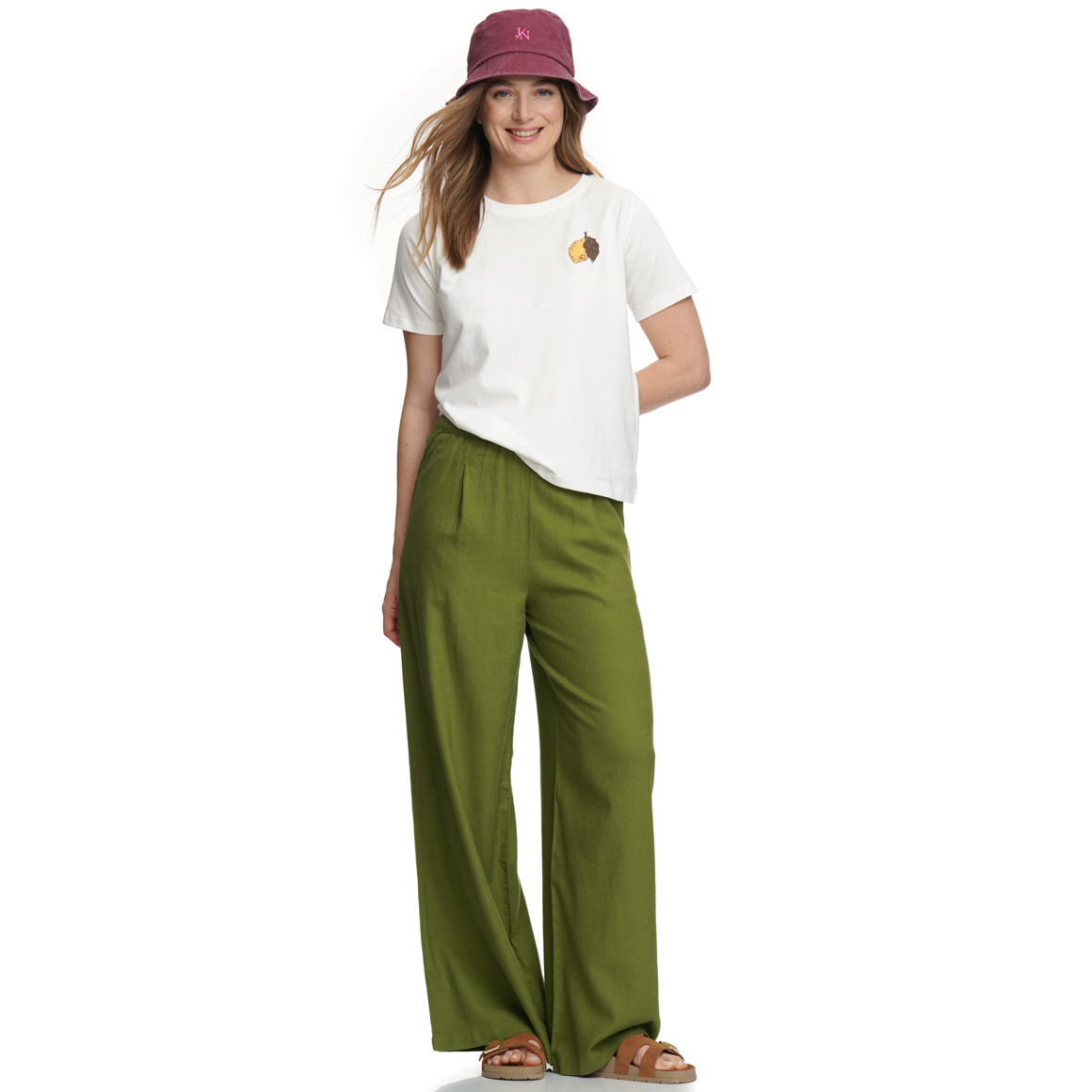 Damen T-Shirt mit Rücken-Print