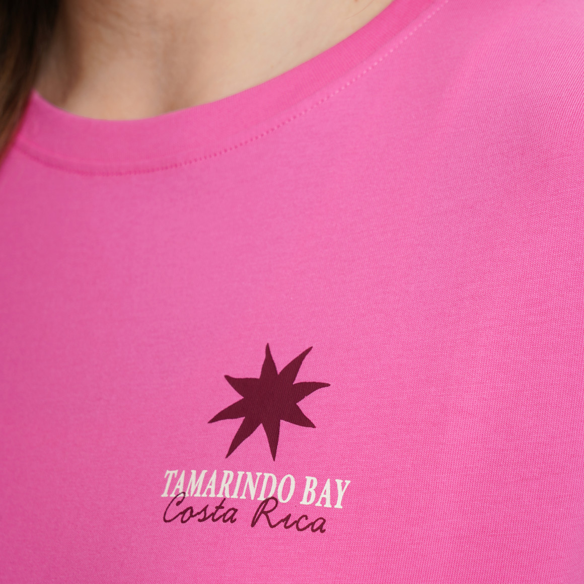 Damen T-Shirt mit Rücken-Print