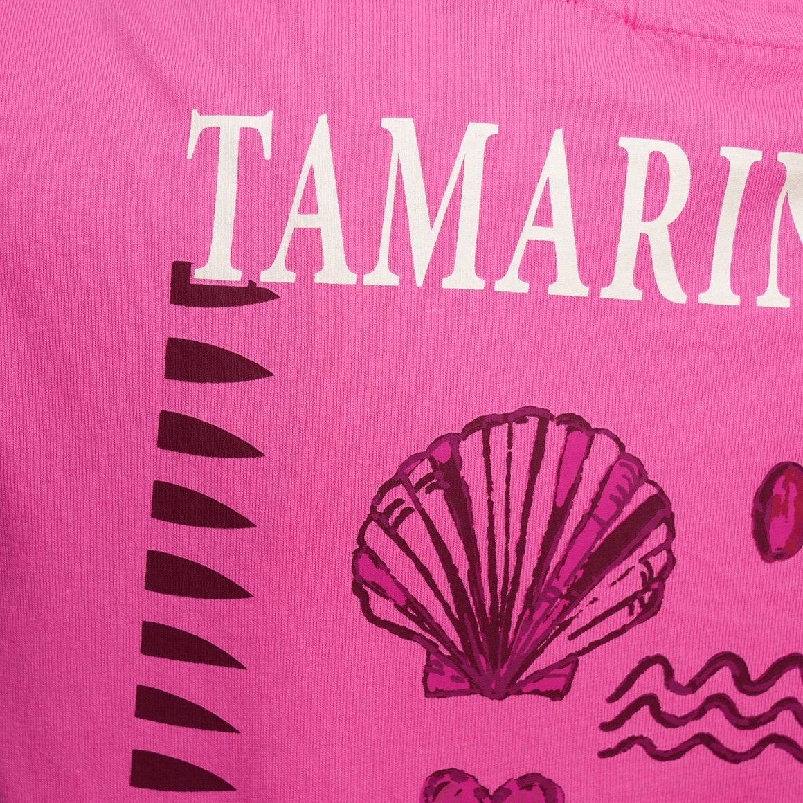 Damen T-Shirt mit Rücken-Print