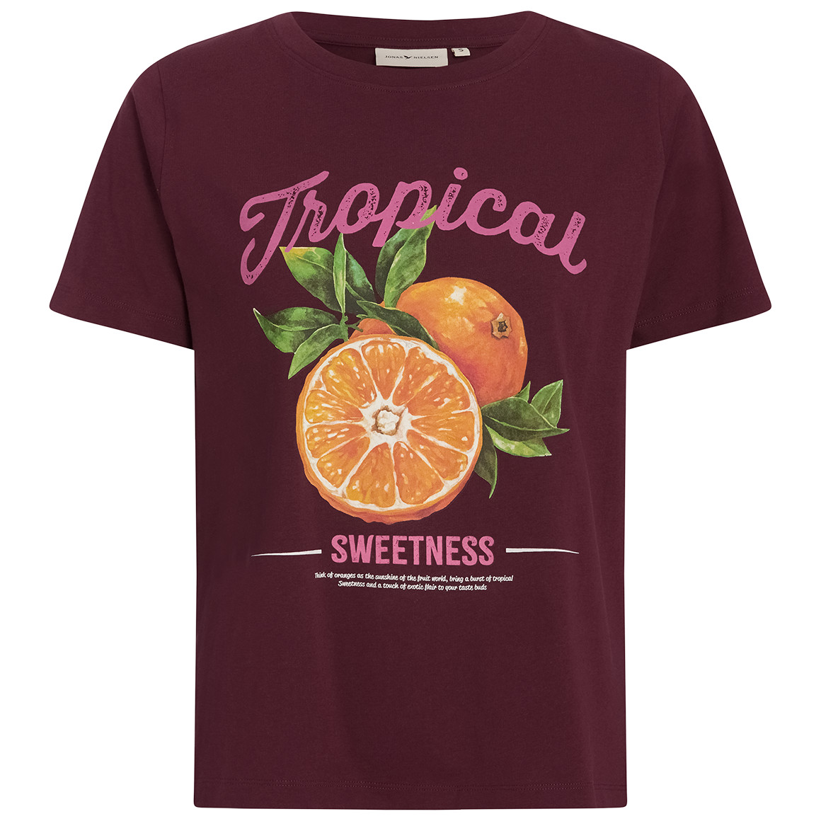 Damen T-Shirt mit großem Print