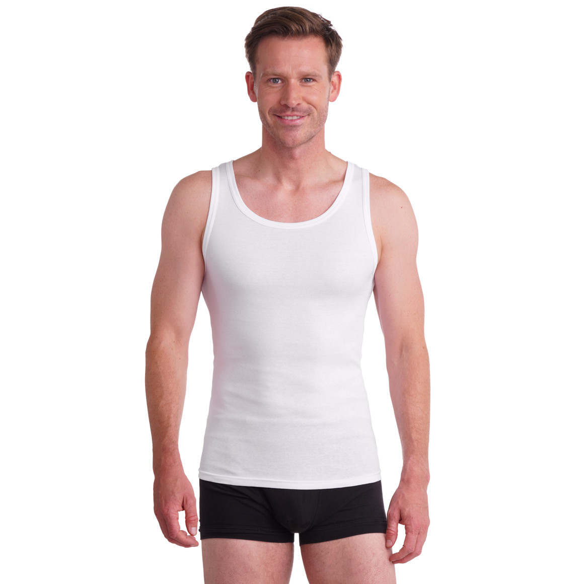 3 Herren Unterhemden im Set