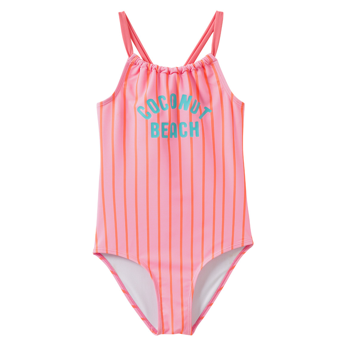 Mädchen Badeanzug mit Streifen