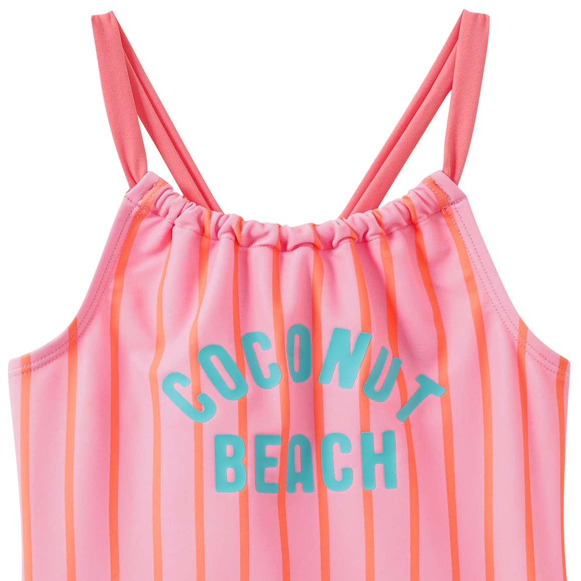 Mädchen Badeanzug mit Streifen