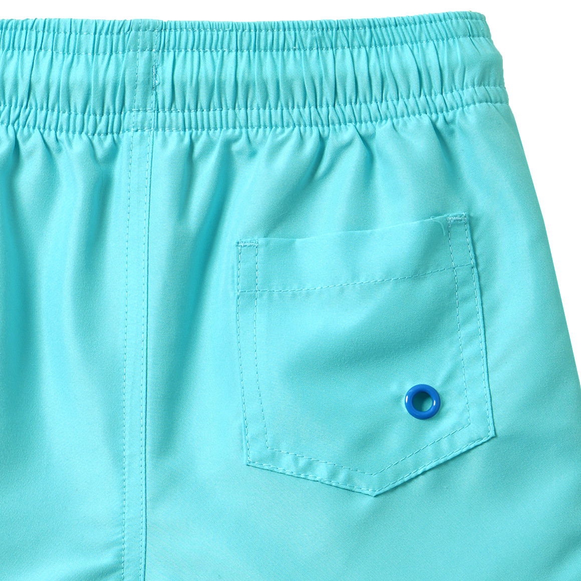 Jungen Badeshorts mit gummierter Applikation