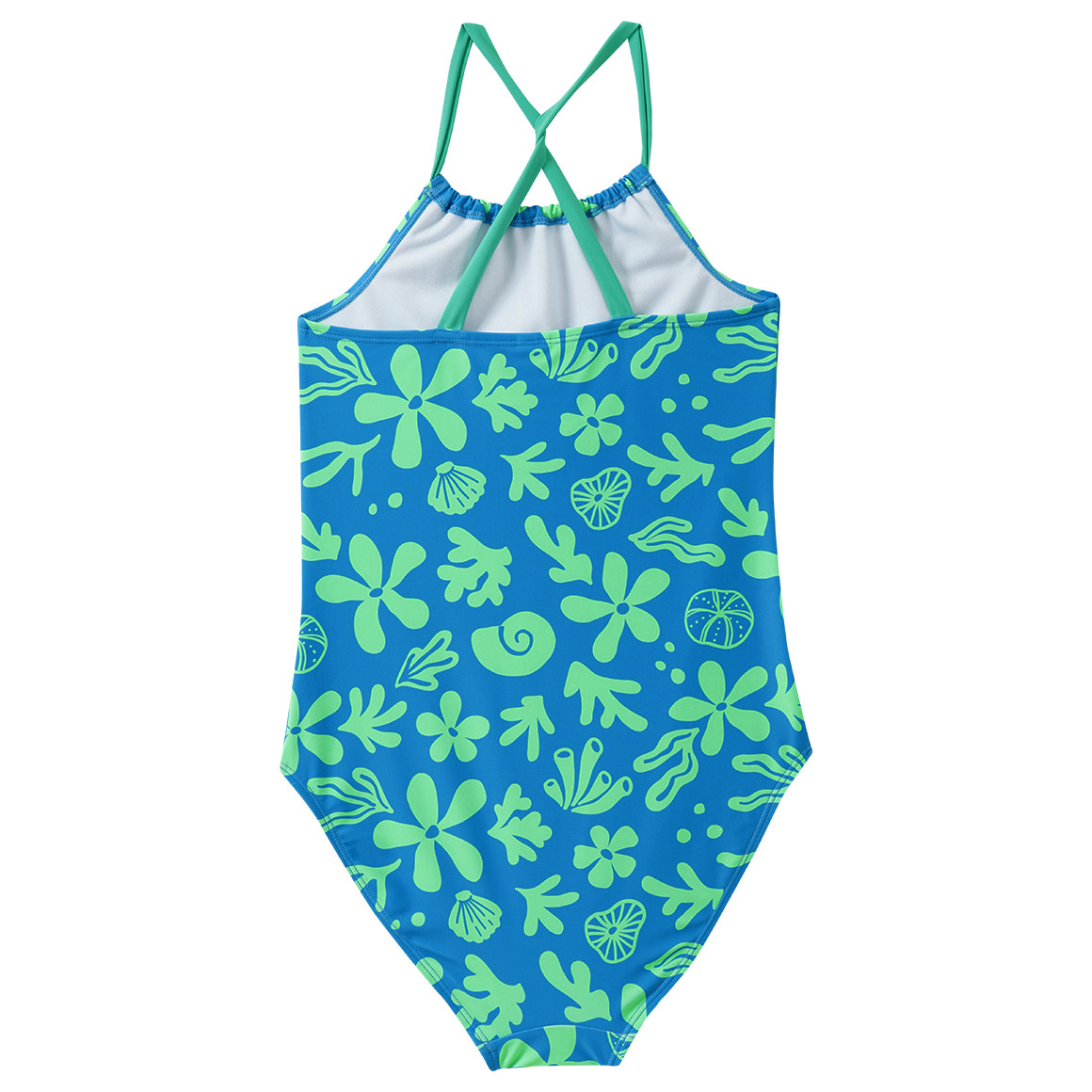 Mädchen Badeanzug mit Allover-Print
