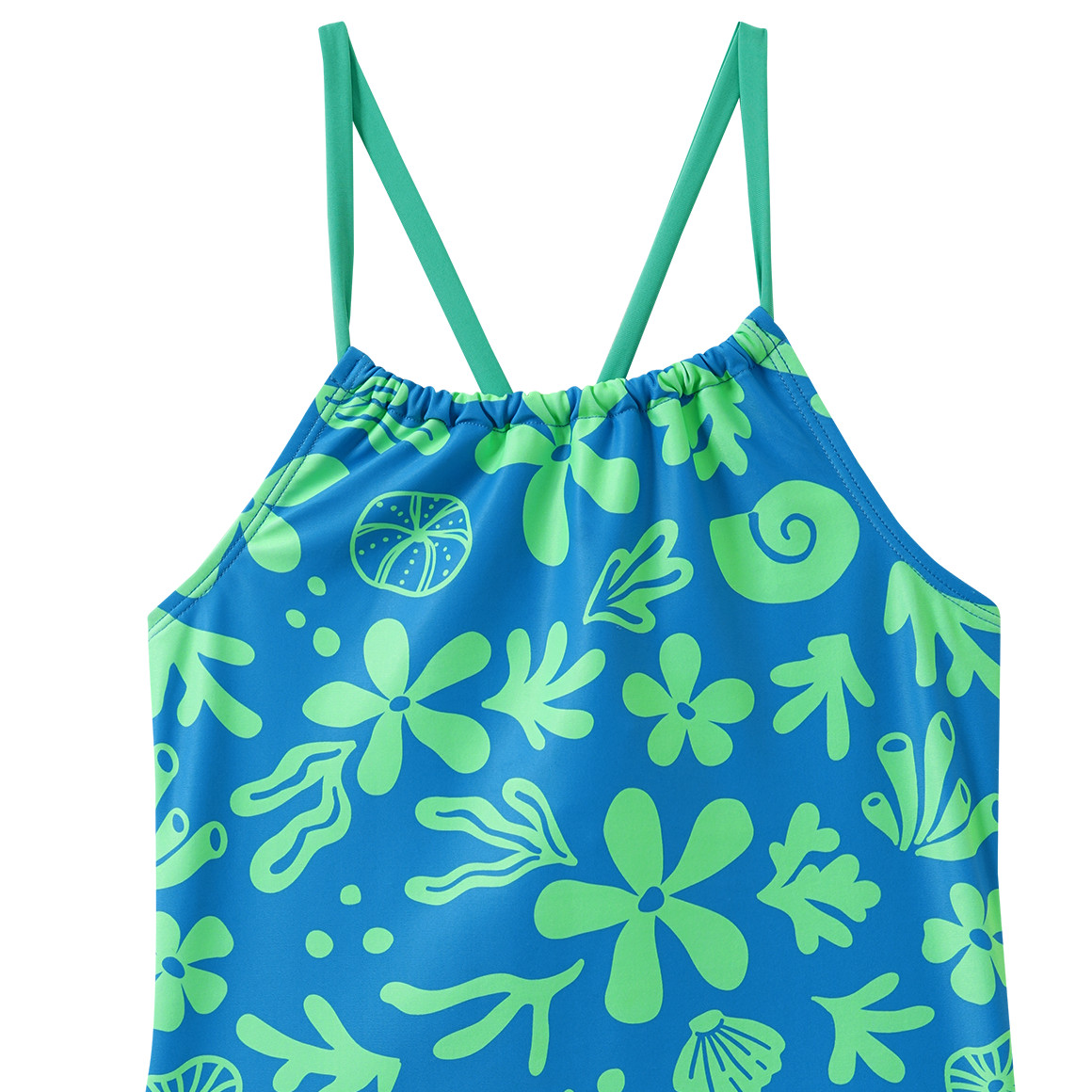 Mädchen Badeanzug mit Allover-Print