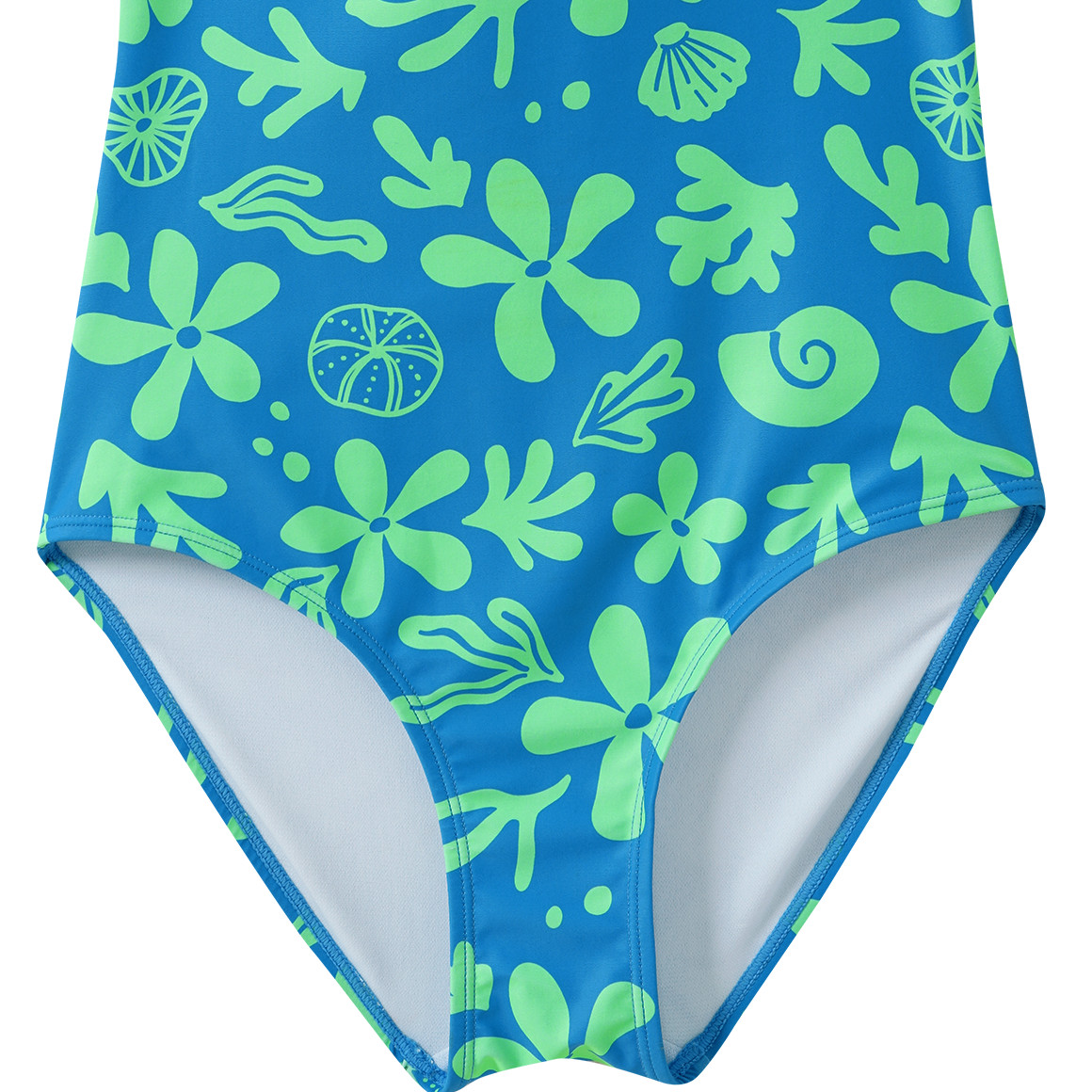 Mädchen Badeanzug mit Allover-Print