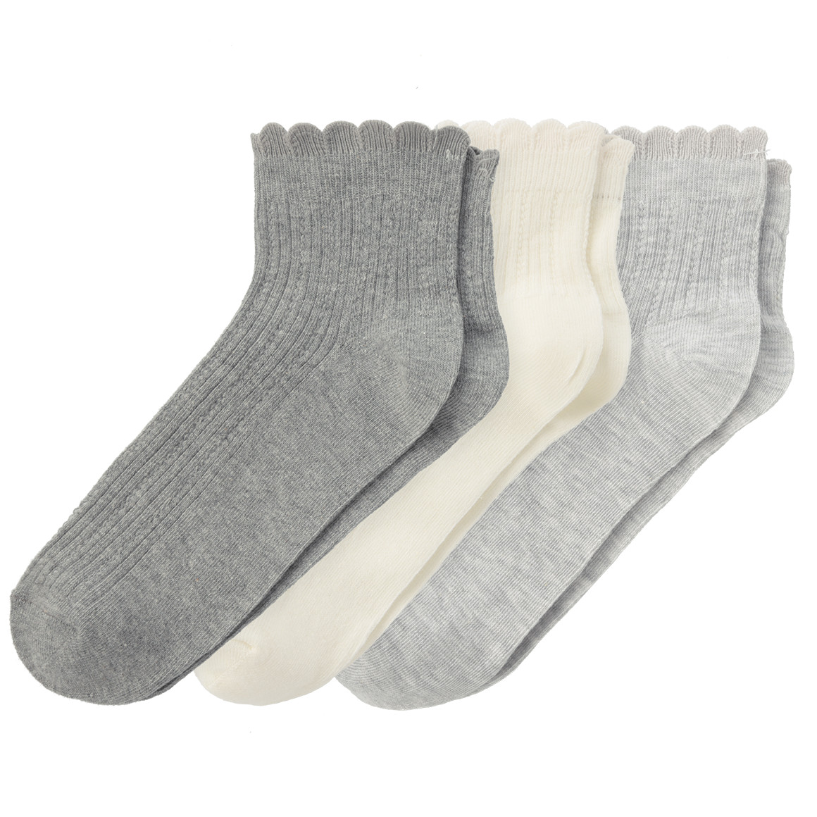 3 Paar Damen Sneaker-Socken im Set