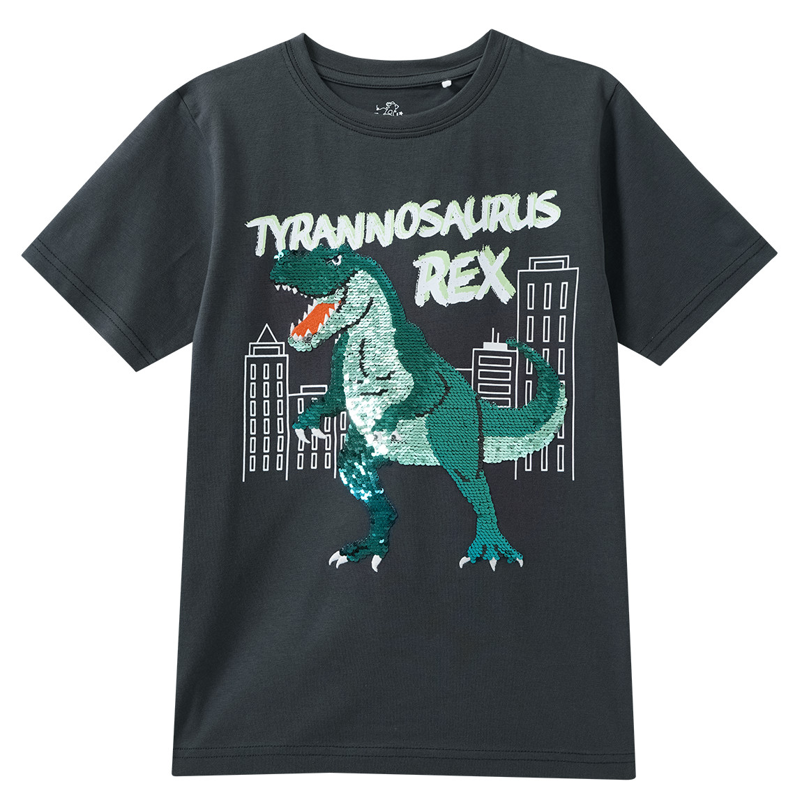 Jungen T-Shirt mit Wendepailletten