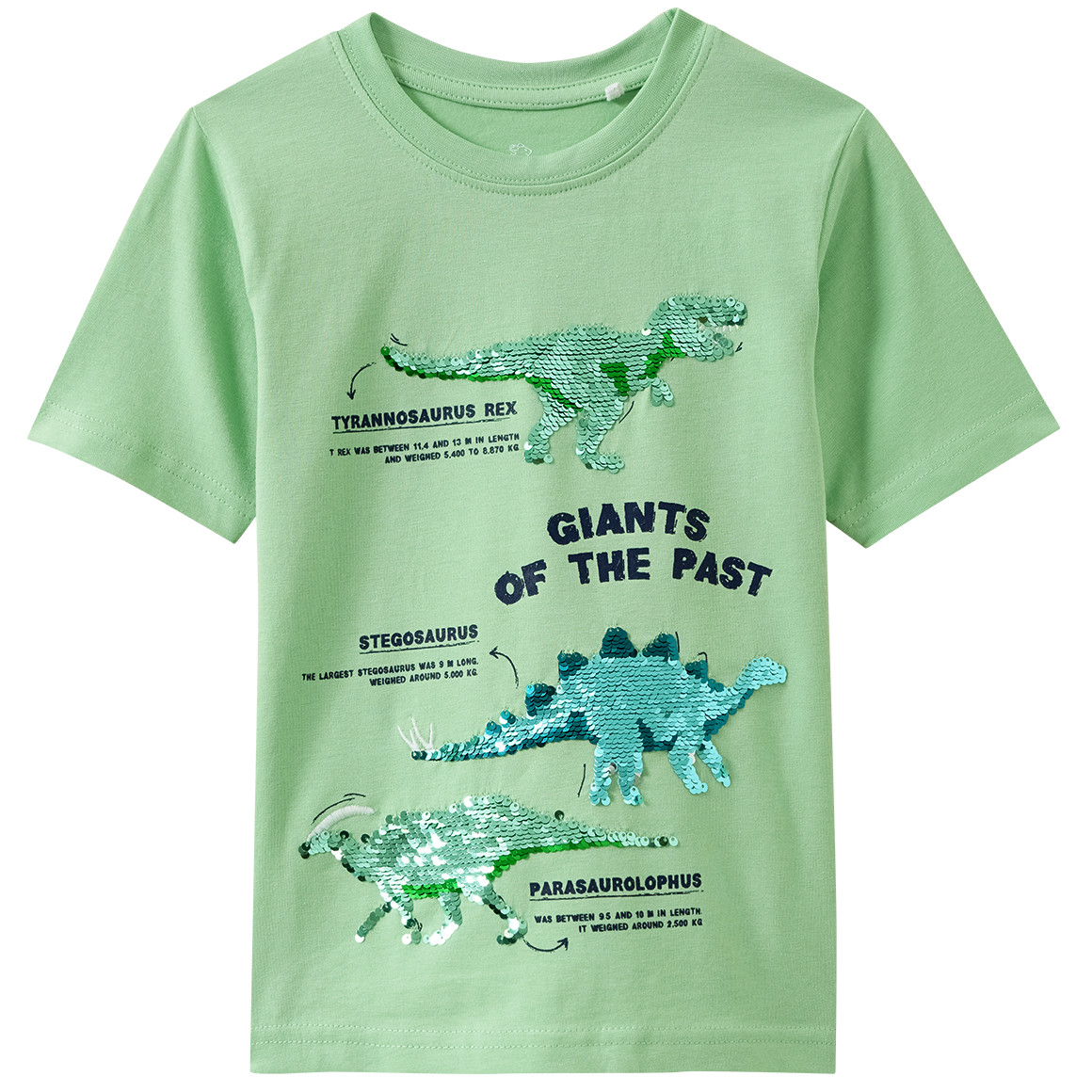 Jungen T-Shirt mit Wendepailletten