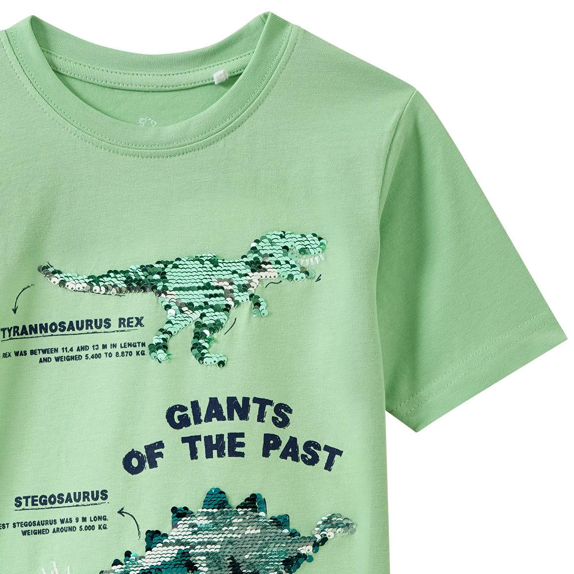 Jungen T-Shirt mit Wendepailletten