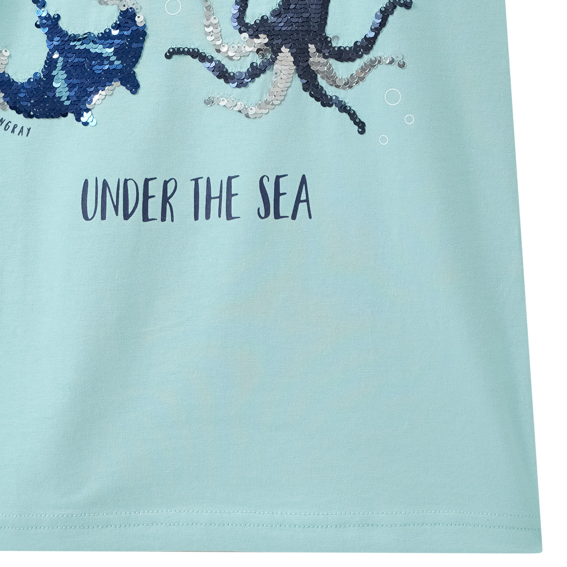 Jungen T-Shirt mit Wendepailletten