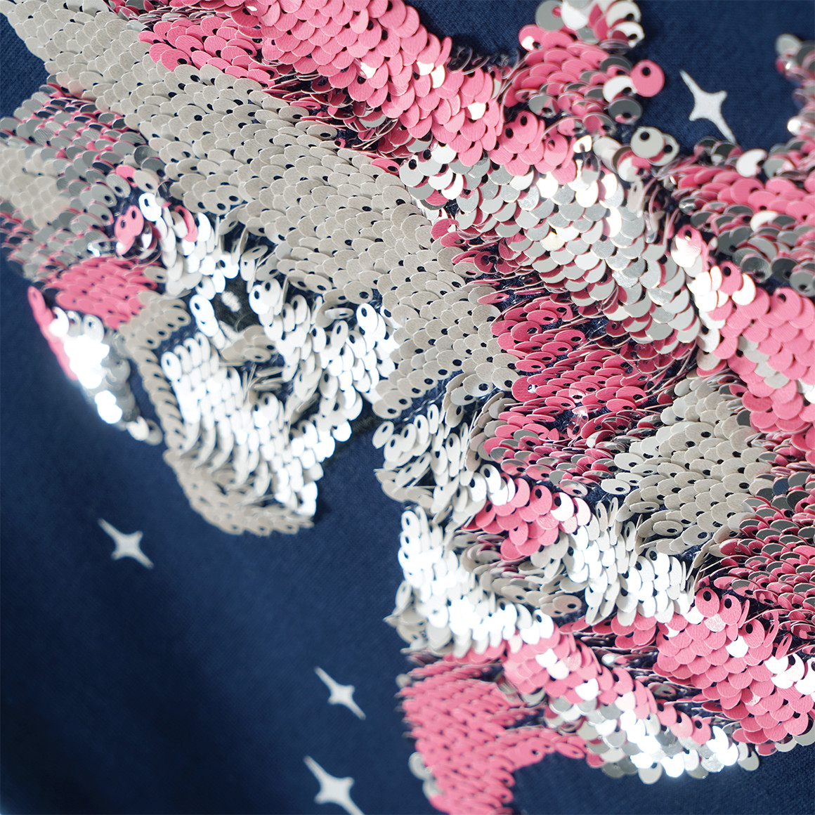 Meisjes T-shirt met omkeerbare pailletten