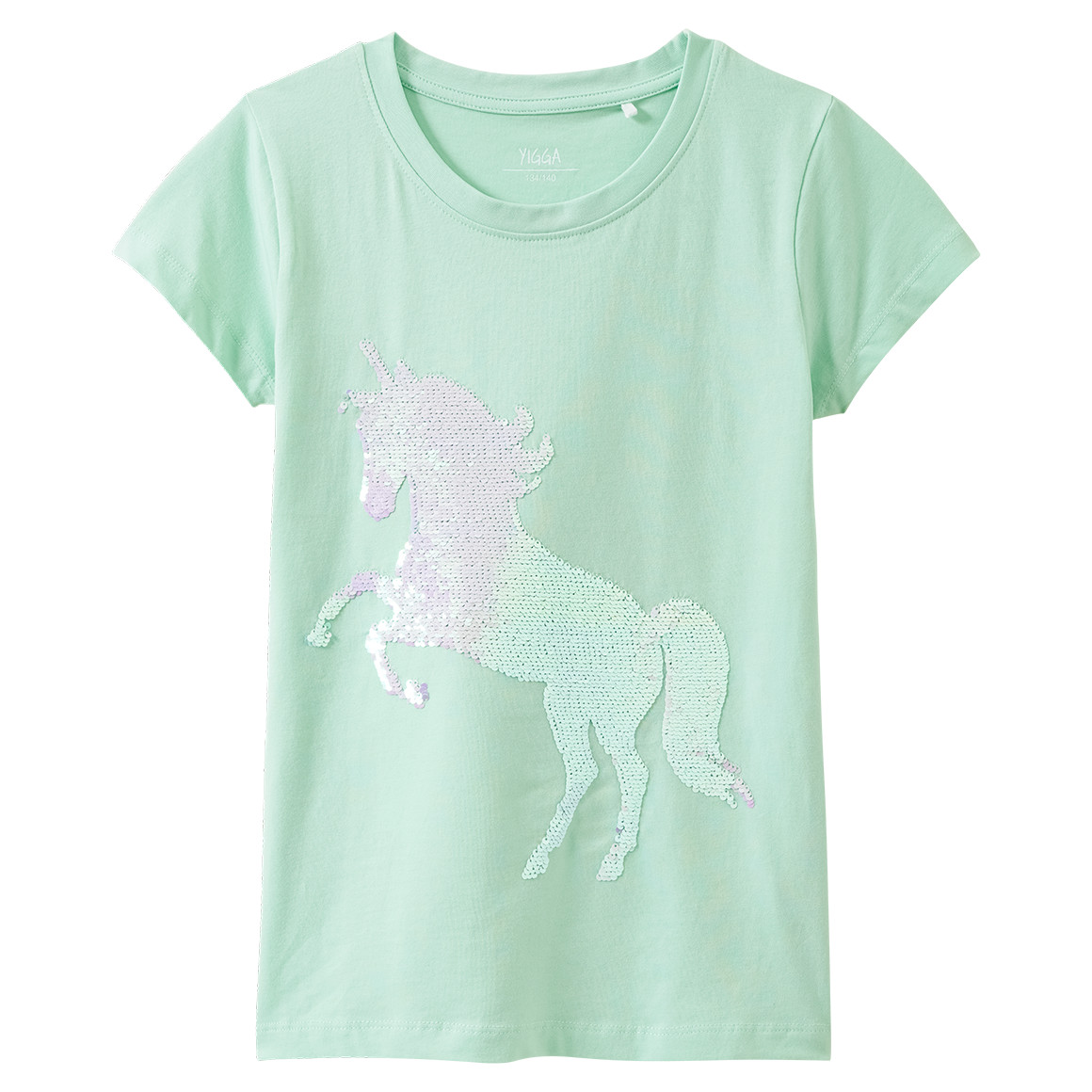 Meisjes T-shirt met omkeerbare pailletten