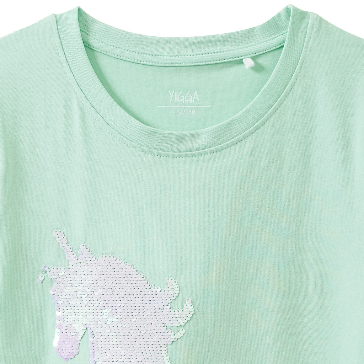 Meisjes T-shirt met omkeerbare pailletten