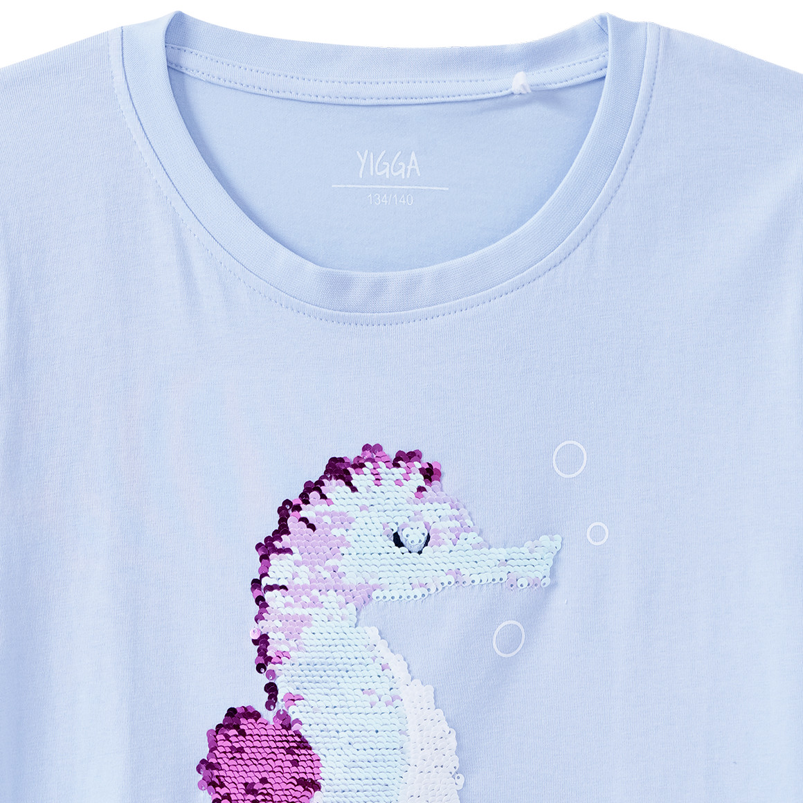 Meisjes T-shirt met omkeerbare pailletten