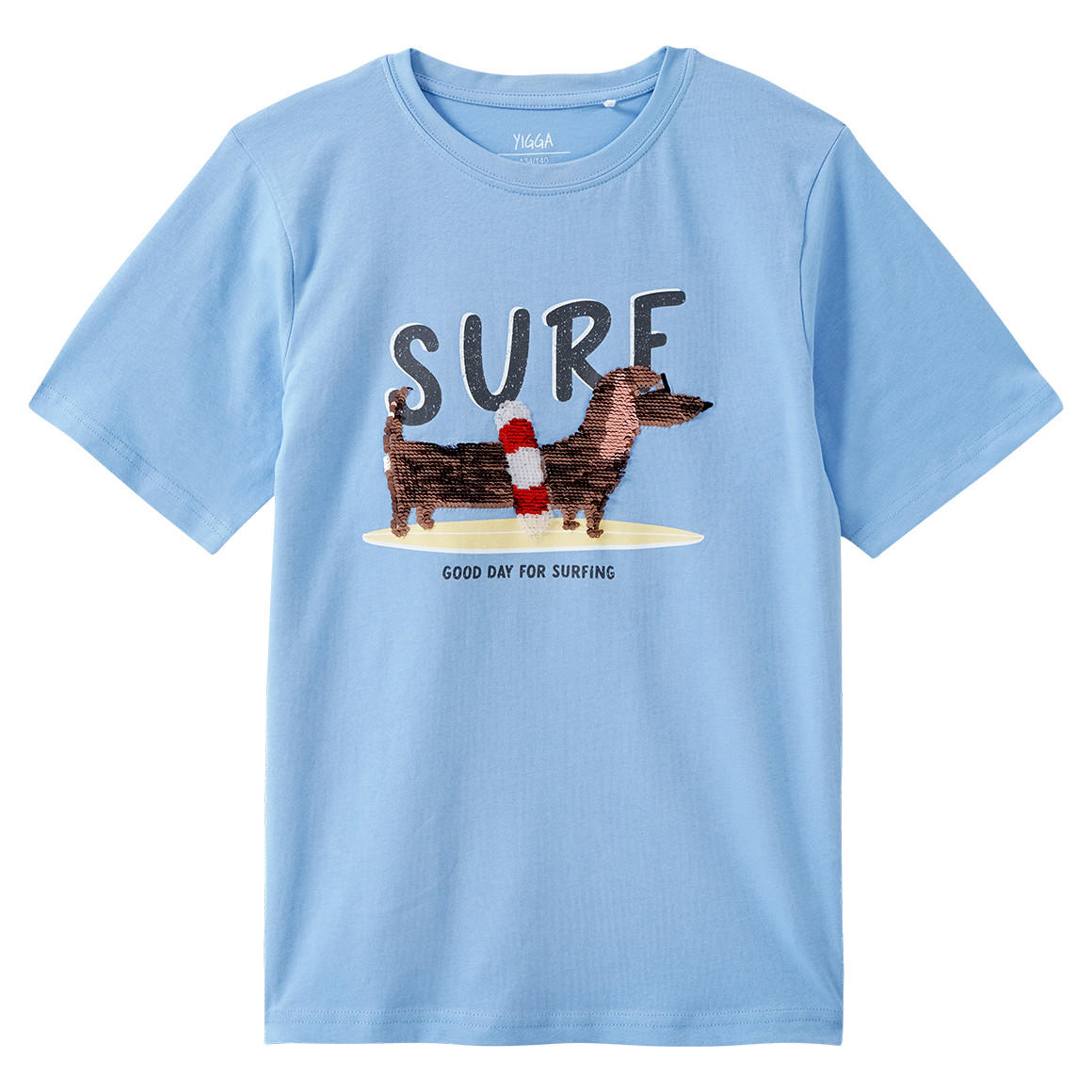 Kinder T-Shirt mit Wendepailletten
