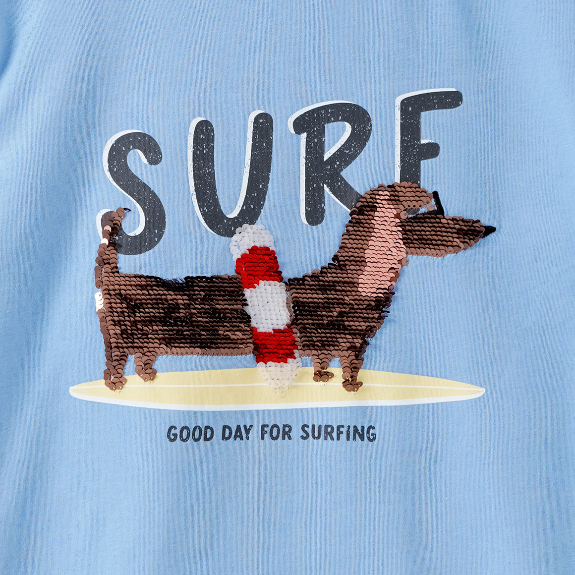 Kinder T-Shirt mit Wendepailletten