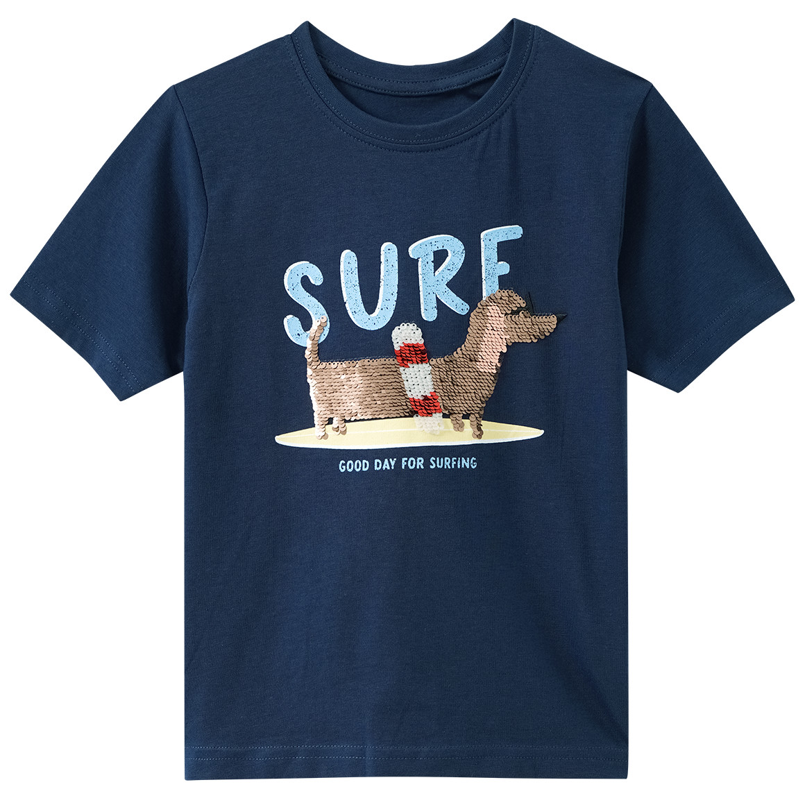 Kinder T-Shirt mit Wendepailletten