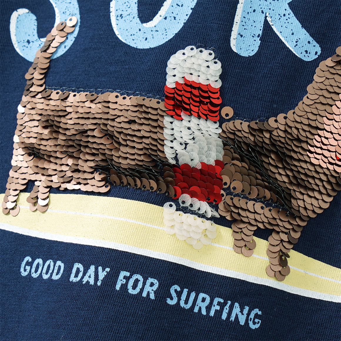 Kinder T-Shirt mit Wendepailletten