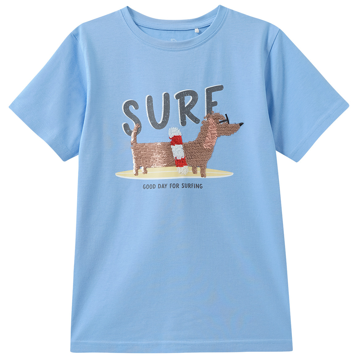 Kinder T-Shirt mit Wendepailletten