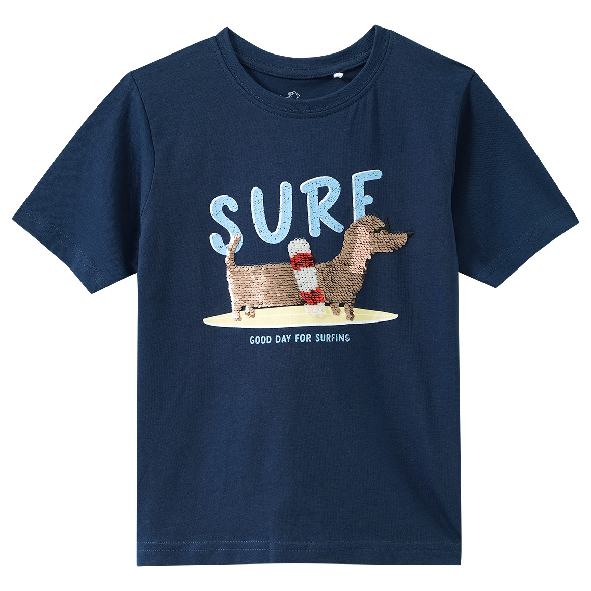 Kinder T-Shirt mit Wendepailletten