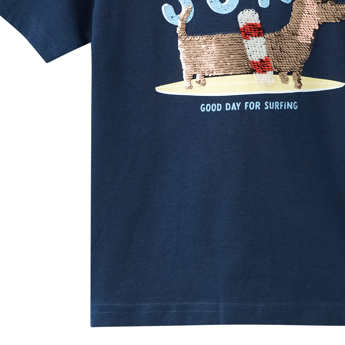 Kinder T-Shirt mit Wendepailletten