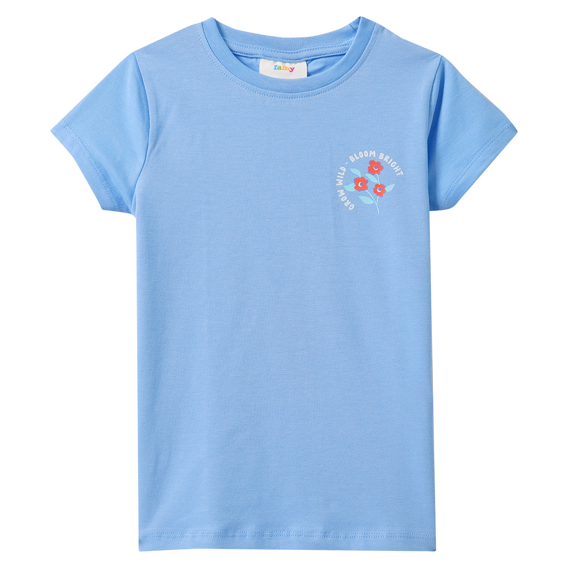 3 meisjes-T-shirts met kleurrijke motieven