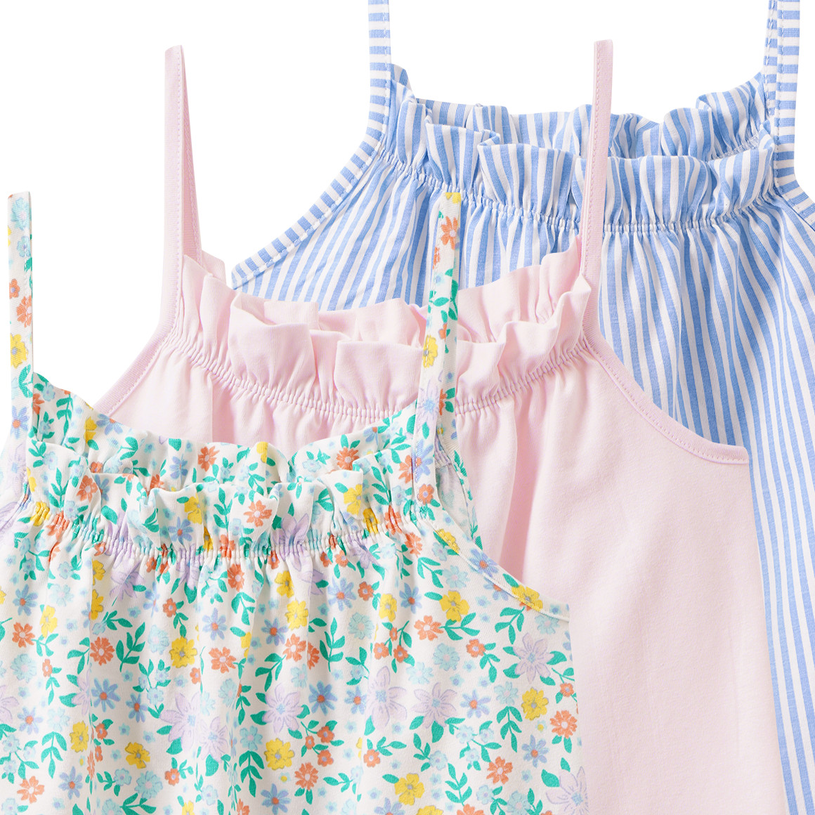 3 Mädchen Tops im Set