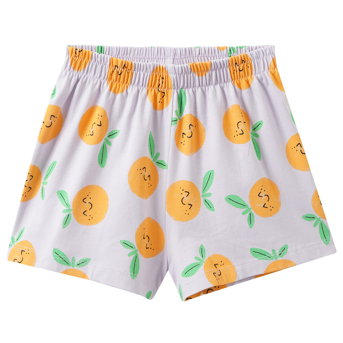 3 Mädchen Shorts mit bunten Motiven