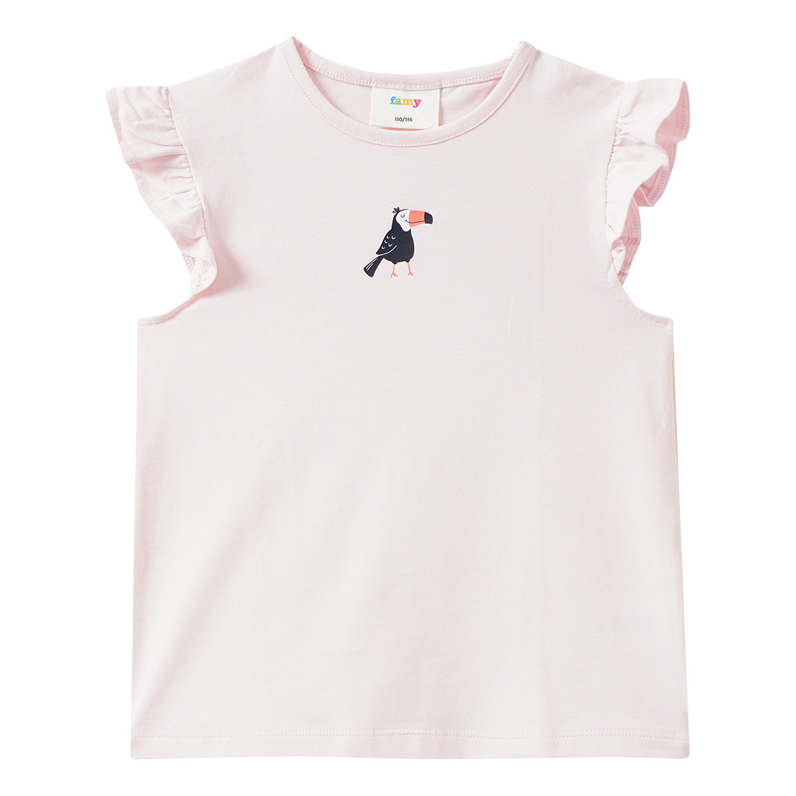 3 Mädchen T-Shirts mit Flügelärmeln