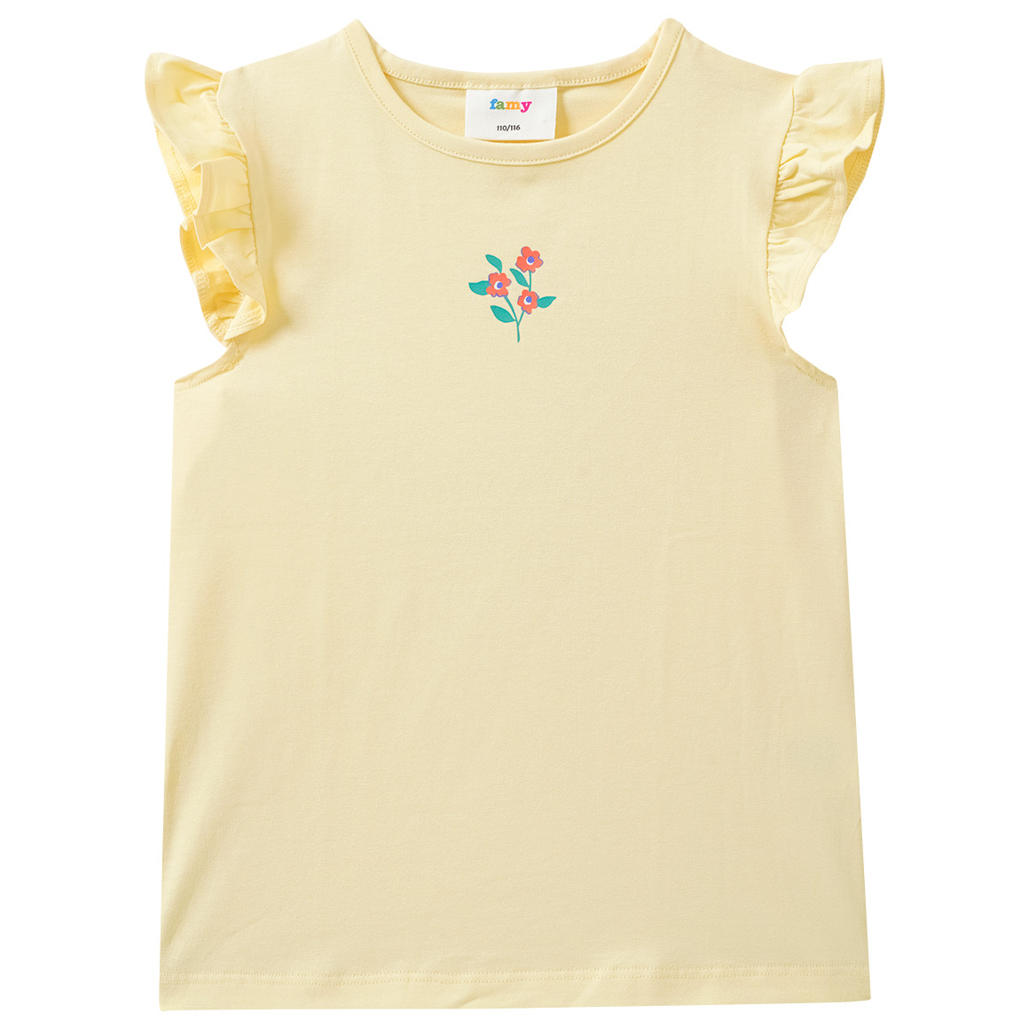 3 Mädchen T-Shirts mit Flügelärmeln