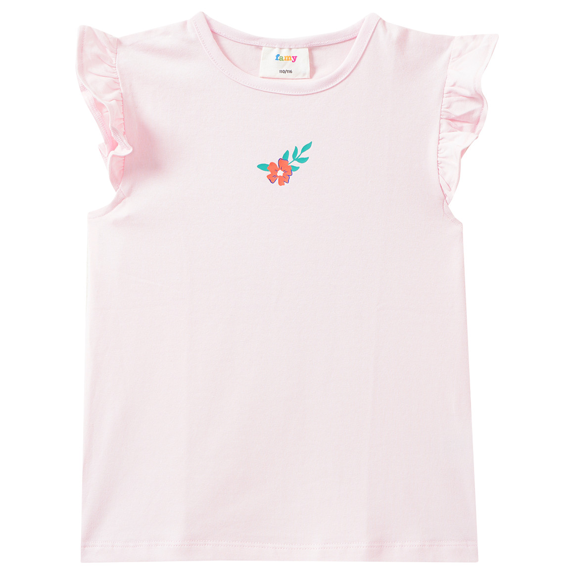 3 Mädchen T-Shirts mit Flügelärmeln