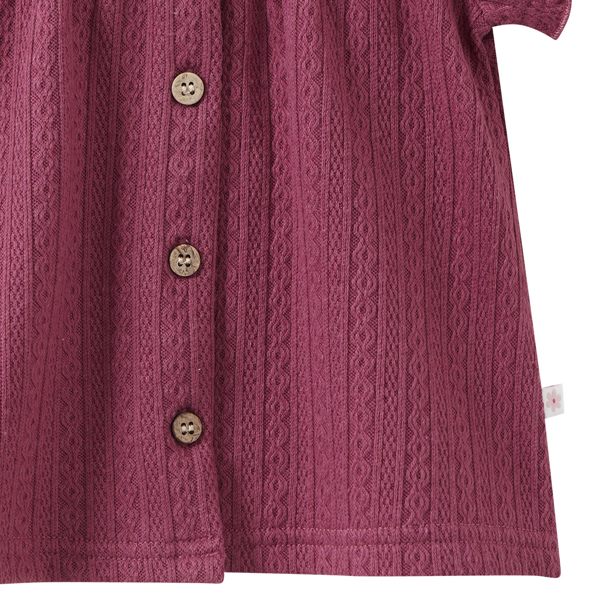 Baby T-Shirt aus strukturiertem Material